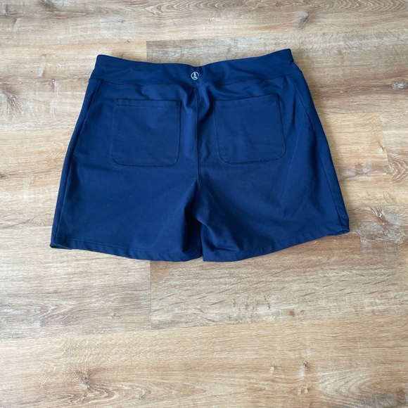 Lands' End Women's Active 5 Pocket Shorts Size L 14-16 - Picture 5 of 8